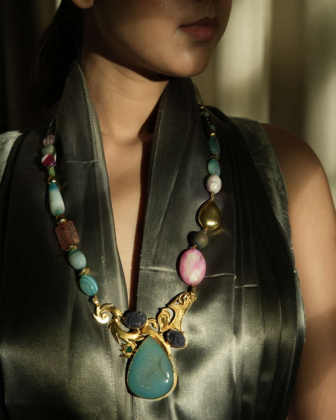 Blue Lagoon Durzy Necklace ii