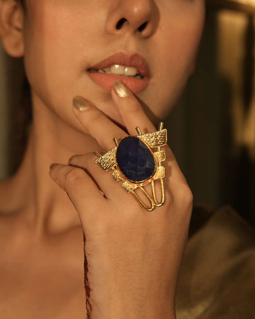 Blue lagoon ring ii