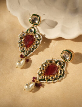 Ratna Red Earings