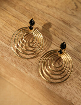 Raina Earrings (black)