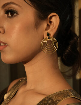 Raina Earrings (black)