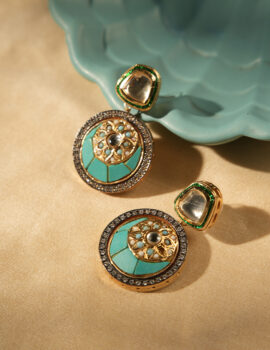Surmaya Turquoise Earrings