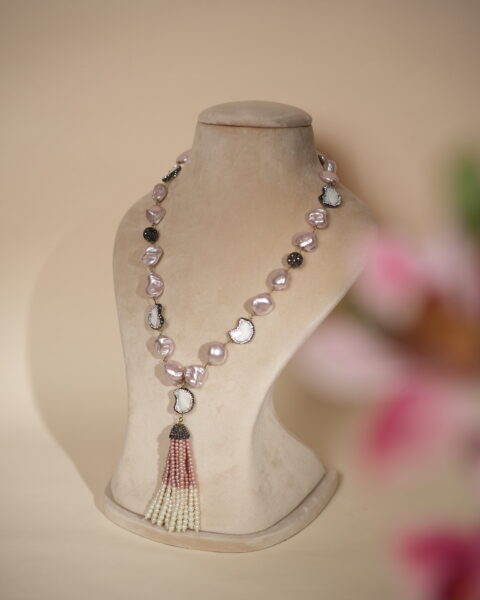 Lavender Orchid necklace