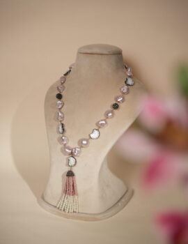 Lavender Orchid necklace