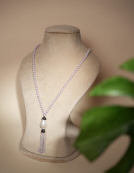 Lilac dazzle necklace