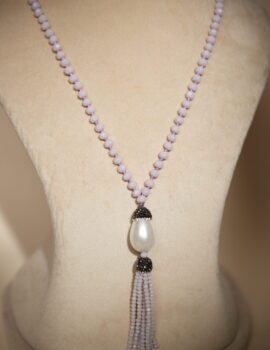 Lilac dazzle necklace