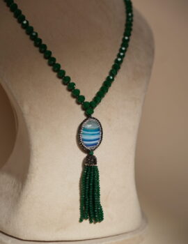 Evergreen Fern necklace