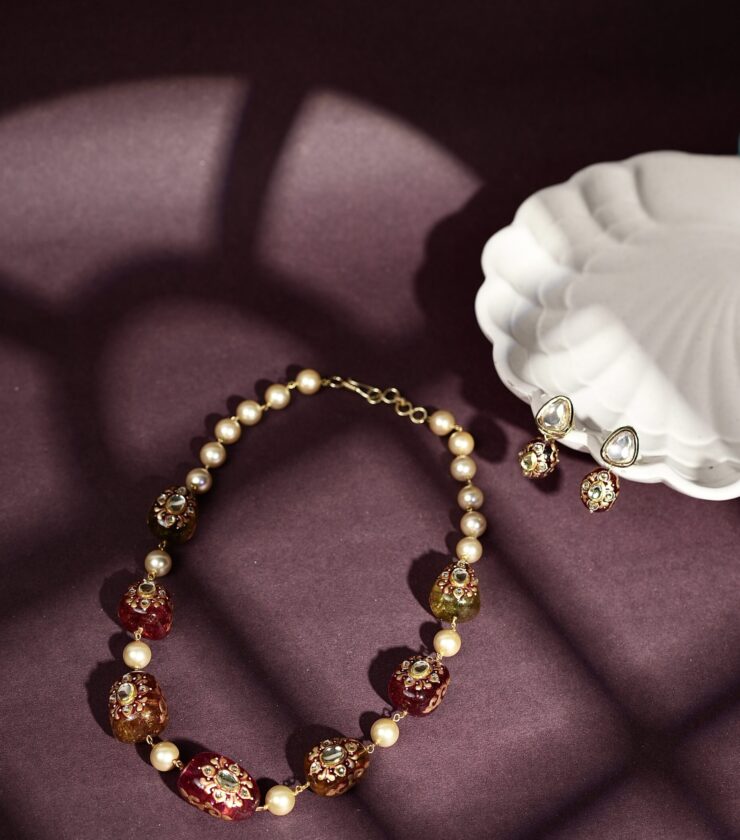 Rangoli necklace ( SOLD OUT)