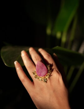 Pink whisper ring