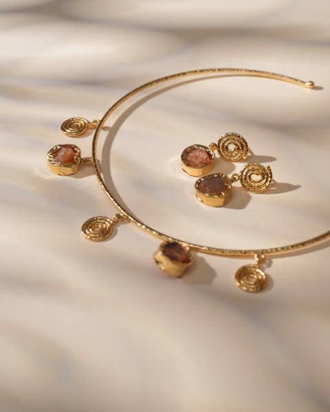 Spiral Grace necklace