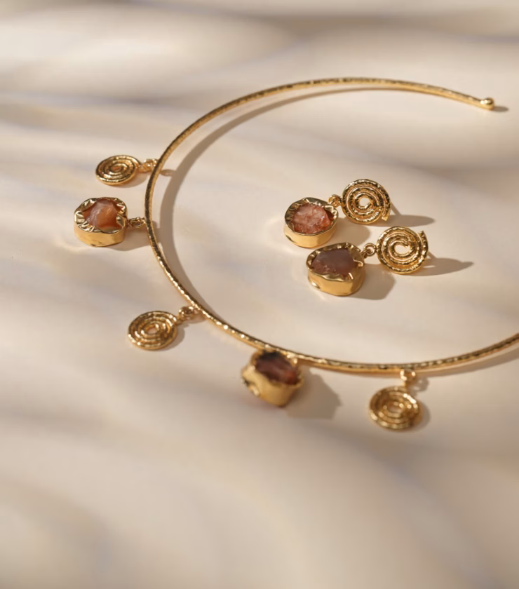 Spiral Grace necklace