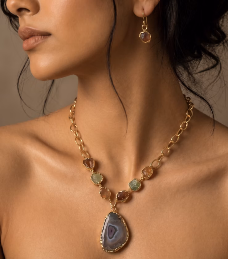 Earthstone Empress necklace
