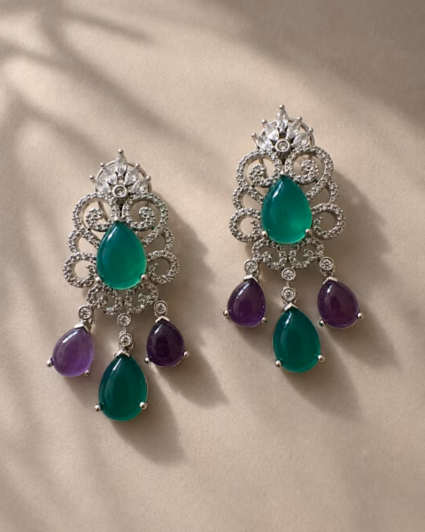 Velvet Emerald Earrings