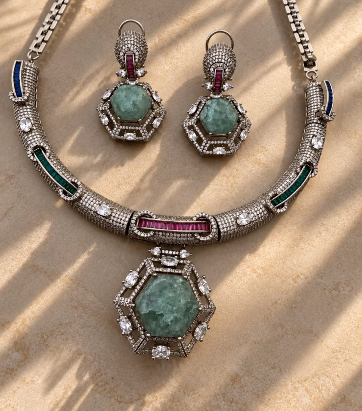 Jade Royale Necklace Set