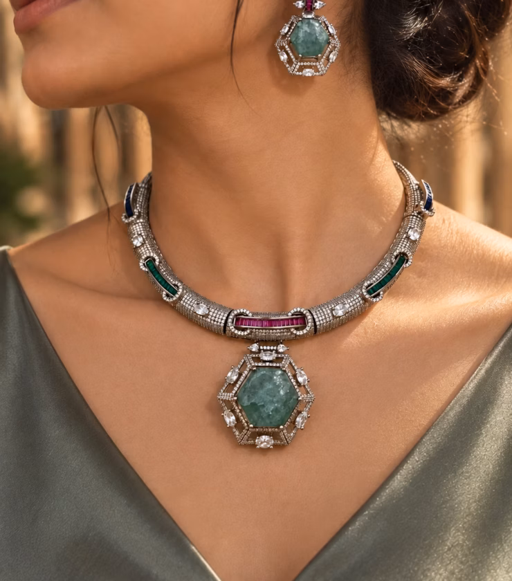 Jade Royale Necklace Set